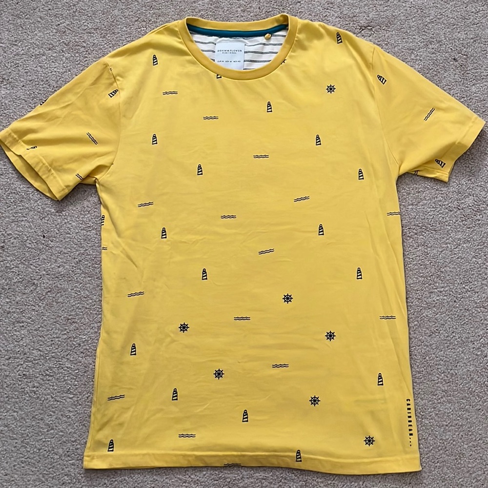 Yellow Beachy T-Shirt